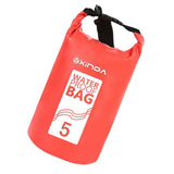 Maxbell Waterproof Storage Dry Bag for Beach Dive Swimming Kayak Rafting Red 5L