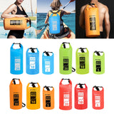 Maxbell Waterproof Storage Dry Bag for Beach Dive Swimming Kayak Rafting Orange 5L