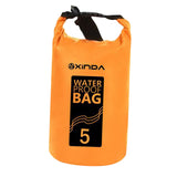 Maxbell Waterproof Storage Dry Bag for Beach Dive Swimming Kayak Rafting Orange 5L