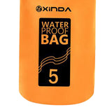 Maxbell Waterproof Storage Dry Bag for Beach Dive Swimming Kayak Rafting Orange 5L