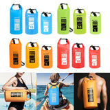 Maxbell Waterproof Storage Dry Bag for Beach Dive Swimming Kayak Rafting Orange 5L