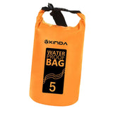 Maxbell Waterproof Storage Dry Bag for Beach Dive Swimming Kayak Rafting Orange 5L