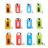 Maxbell Waterproof Storage Dry Bag for Beach Dive Swimming Kayak Rafting Orange 5L