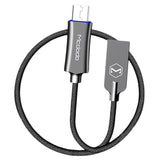 Maxbell 1.5M Micro USB Charge QC 3.0 Fast Charge Data Cable for Android Phone Black