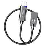 Maxbell 1.5M Micro USB Charge QC 3.0 Fast Charge Data Cable for Android Phone Black