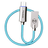 Maxbell 1M Micro USB Charge QC 3.0 Fast Charge Data Cable for Android Phone Blue