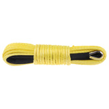 Maxbell 1/5" x 50' Synthetic Winch Rope Line Cable 7700 LB Capacity ATV UTV Yellow