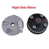 Maxbell 4 Studs Drum Brake Housing Wheel Hub+Shoes 110cc 125cc ATV Quad 88mm Right