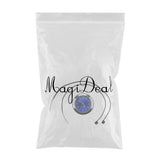 Maxbell Motorcycle Bike Dial Clock Watch Thermometer Hygrometer Clock - Blue