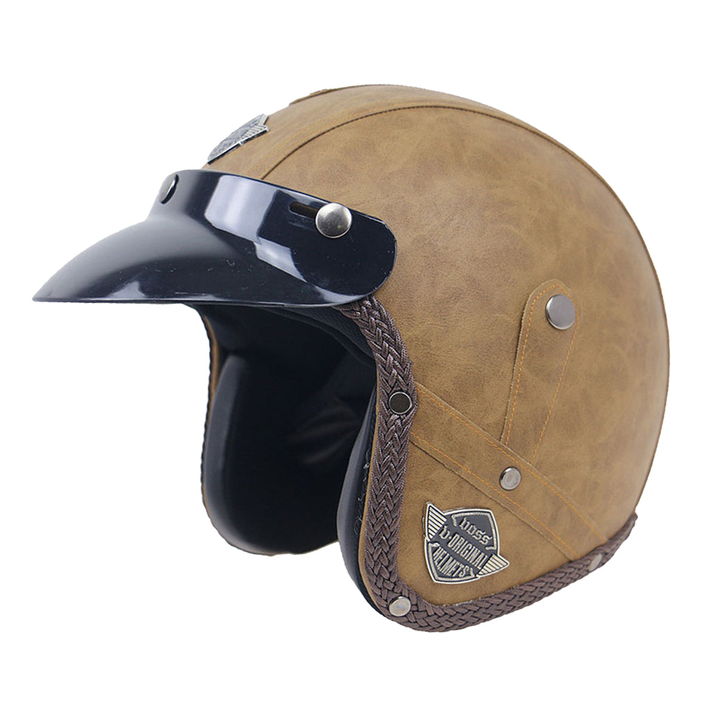 classic motorcycle helmets india ⚡️Buy Maxbell Vintage Motorcycle Helmets 3/4 Open Chopper Bike Helmet PU Leather M Type 1 at the best price with offers in India. Maxbell Vintage Motorcycle Helmets 3/4 Open Chopper Bike Helmet