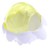 Maxbell Pet Hamster LOTUS Bathroom Toy Toilet Bath Sand Room Sauna Bathtub Yellow