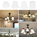 Maxbell 1 Pc Ceiling Fan Light & Chandelier & Wall Light Glass Lampshade Type A