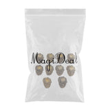 Maxbell 10 pcs Mini Reptile Hiding Cave Reptile Water Food Container Type 1