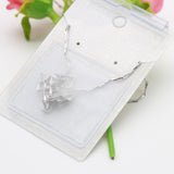 Maxbell Jewelry Display Packing Card Bag Necklace Earring Ring Bracelet Holder Label