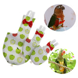 Maxbell Bird Parrot Flight Suits Diaper Bird Soft Nappy Reusable Pet Pee Pad S