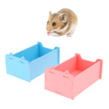 Maxbell Small Animals Hamster Sauna Sand Bath Room Shower Bathing Pool Blue