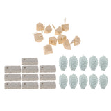 Maxbell 10PC Hamster Rat Chinchilla Rabbit Teeth Grinder Mineral Stone MY35