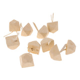 Maxbell 10PC Hamster Rat Chinchilla Rabbit Teeth Grinder Mineral Stone MY35