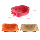 Maxbell Pet Dog Bed Warming House Soft Nest Dog Baskets Winter Warm Kennel orange