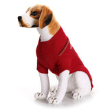 Maxbell XS/S/M/L Size Pet Dog Winter Warm Sweater Poodle Coat Apparel Deer Red S