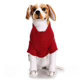 Maxbell XS/S/M/L Size Pet Dog Winter Warm Sweater Poodle Coat Apparel Deer Red S