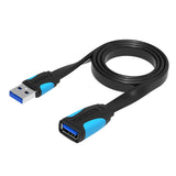 Maxbell USB3.0 Extension Cable USB 3.0 Male to Female Data Sync Extender Cable 150cm