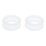 Maxbell 10x Barber Hairdressing Shears Scissors Finger Ring Grips Inserts White