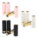 Maxbell 3Pcs Empty Lipstick Containers DIY Lip Balm Tubes Lips Gloss Bottles Pink