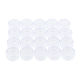 Maxbell 20Pcs 3g Cosmetic Empty Jars Makeup Lip Balm Container Nail Tips Storage Box