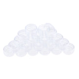 Maxbell 20Pcs 3g Cosmetic Empty Jars Makeup Lip Balm Container Nail Tips Storage Box