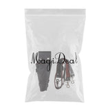 Maxbell Genuine Leather Hair Scissor Storage Case Salon Pet Hairdressing Tools Pouch Brown
