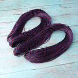 Maxbell 2 Rolls Hair Extensions Thread Craft String Cord for Hair Braiding Making Purple