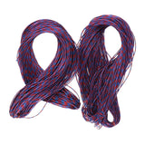 Maxbell 2 Rolls Hair Extensions Thread Craft String Cord for Hair Braiding Making Purple