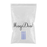 Maxbell Hair Extension Loop Needle Threader Wire Pulling Hook Tool Micro Rings Beads Blue