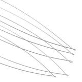 Maxbell Hair Extension Loop Needle Threader Wire Pulling Hook Tool Micro Rings Beads Blue