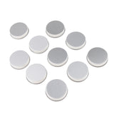 Maxbell 10pcs Aluminium Lip Balm Tin Pots Cosmetic Cream Jars Bottle Container A-15ML-4 x 1.8cm