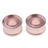 Maxbell 2x DIY Lipstick Mold Ring Lip Balm DIY Mould 12.1mm Tube Makeup Tool Rose Gold