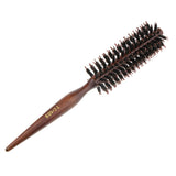 Maxbell Salon Bristle Wavy Hair Round Brush Barrel Hair Styling Comb Hairbrush 10 Row