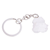 Maxbell Woman Christmas Keychain Key Ring Phone Chain for Handbag Car Key Decor Snowman 3