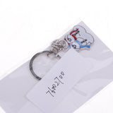 Maxbell Woman Christmas Keychain Key Ring Phone Chain for Handbag Car Key Decor Snowman 3