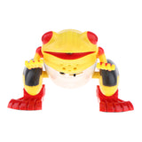 Maxbell Realistic Animals Light-sensor Remote Control Prank Toy Frog