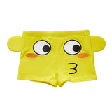 Maxbell Kids Swimsuit Shorts Swimwear Youth Swimming Bath Pants Yellow Fish L