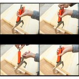 Maxbell C Clamp Vise Grip Locking Regular Tip Multi Pincers Tongs Forceps  14inch