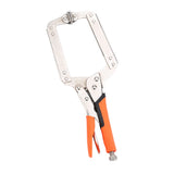 Maxbell C Clamp Vise Grip Locking Regular Tip Multi Pincers Tongs Forceps  14inch