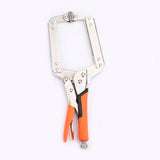 Maxbell C Clamp Vise Grip Locking Regular Tip Multi Pincers Tongs Forceps  14inch