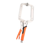 Maxbell C Clamp Vise Grip Locking Regular Tip Multi Pincers Tongs Forceps  14inch