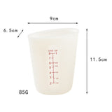 Maxbell Squeeze and Pour Silicone Flexible Measuring Cup Kitchen Baking Tool 250ml