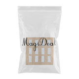 Maxbell Solid Wood Ring Display Organizer Box Tray Holder Earrings Storage Case White Leather