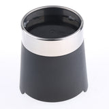 Maxbell Straw Dispenser Holder 3 Compartments Plastic Straw Dispenser Black