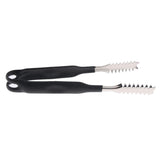 Maxbell Stainless Steel Kitchen Grill Ice Tongs w/ Silicone Anti slip Handle 8 Inch